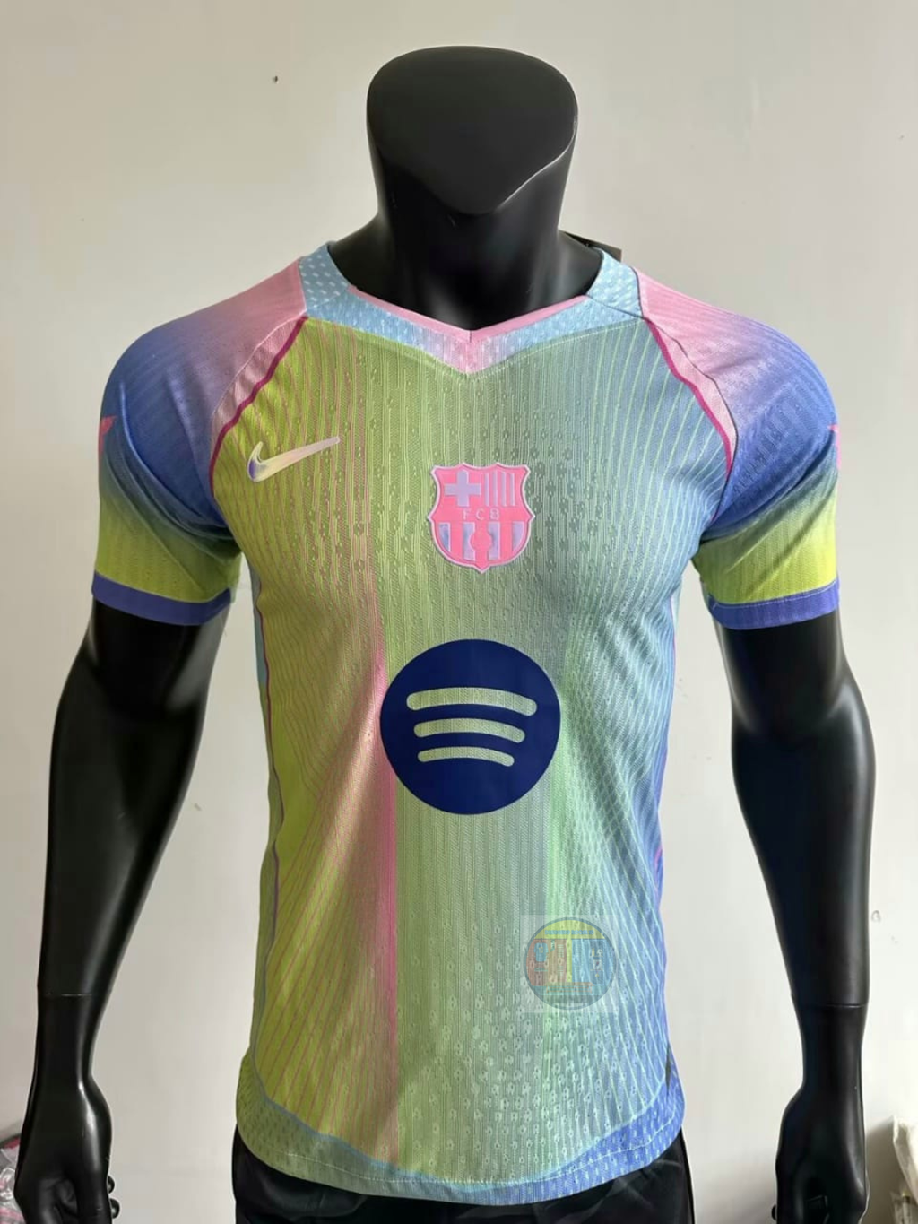 Barcelona 25-26 Pink/Green Special Edition Player Version Jersey