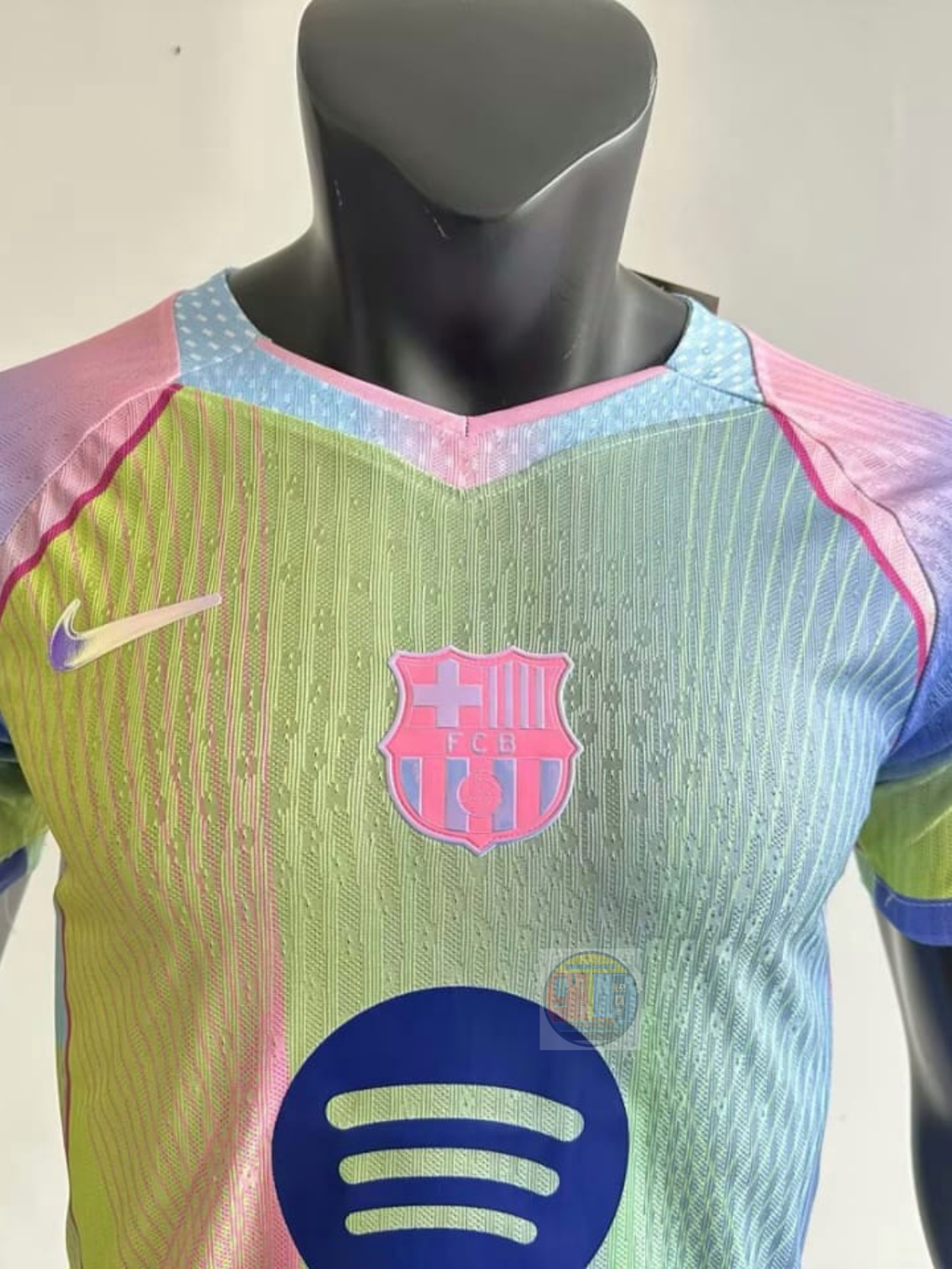 Barcelona 25-26 Pink/Green Special Edition Player Version Jersey