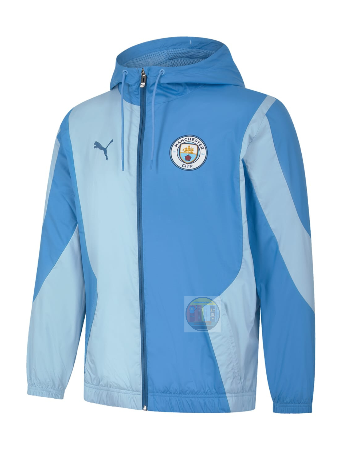 City Blue Windbreaker