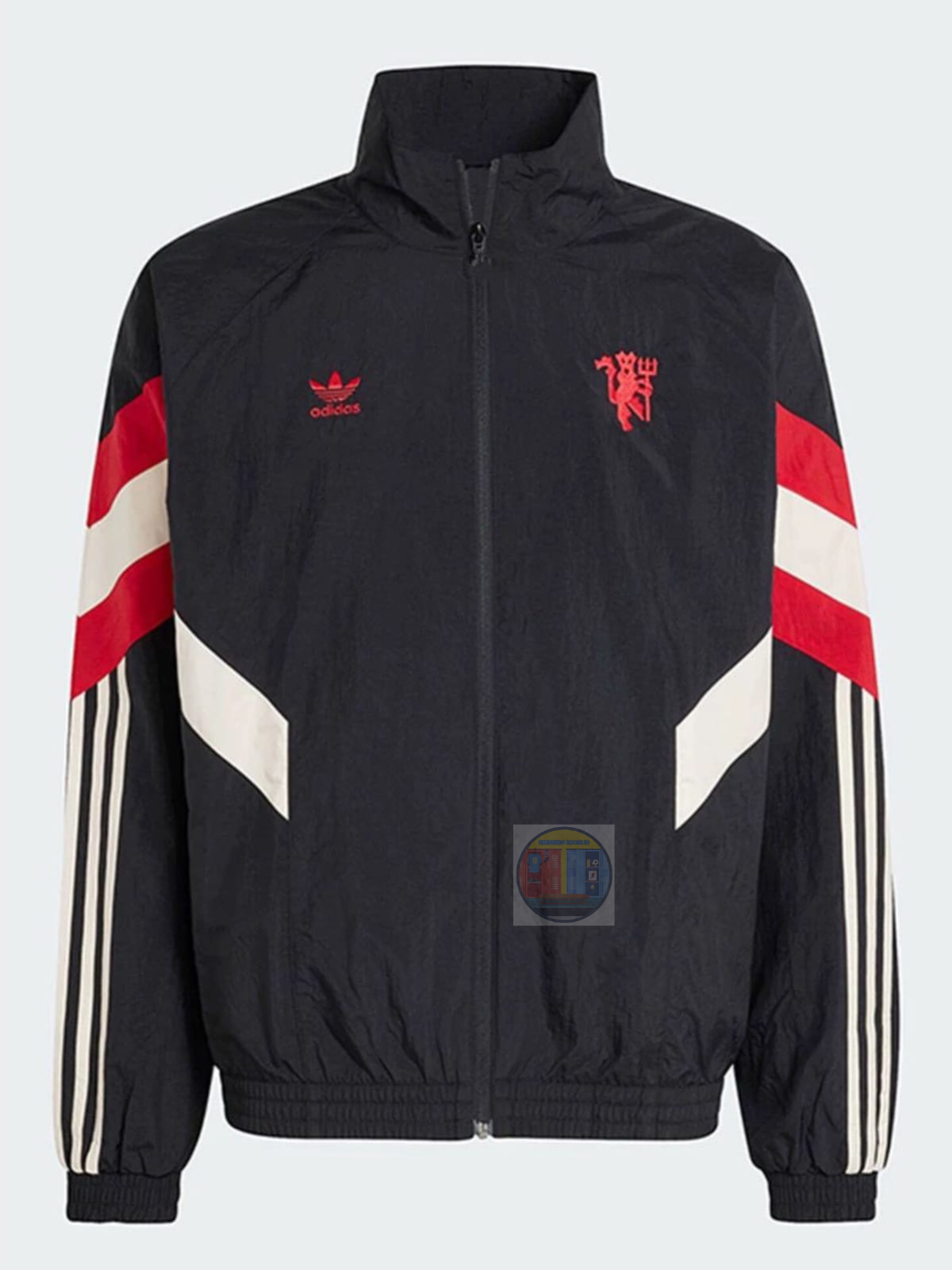 United 24-25 Black Windbreaker