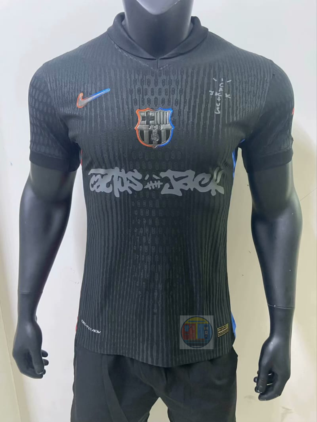Barcelona x Travis Scott Limited Edition Away Player Version Jersey