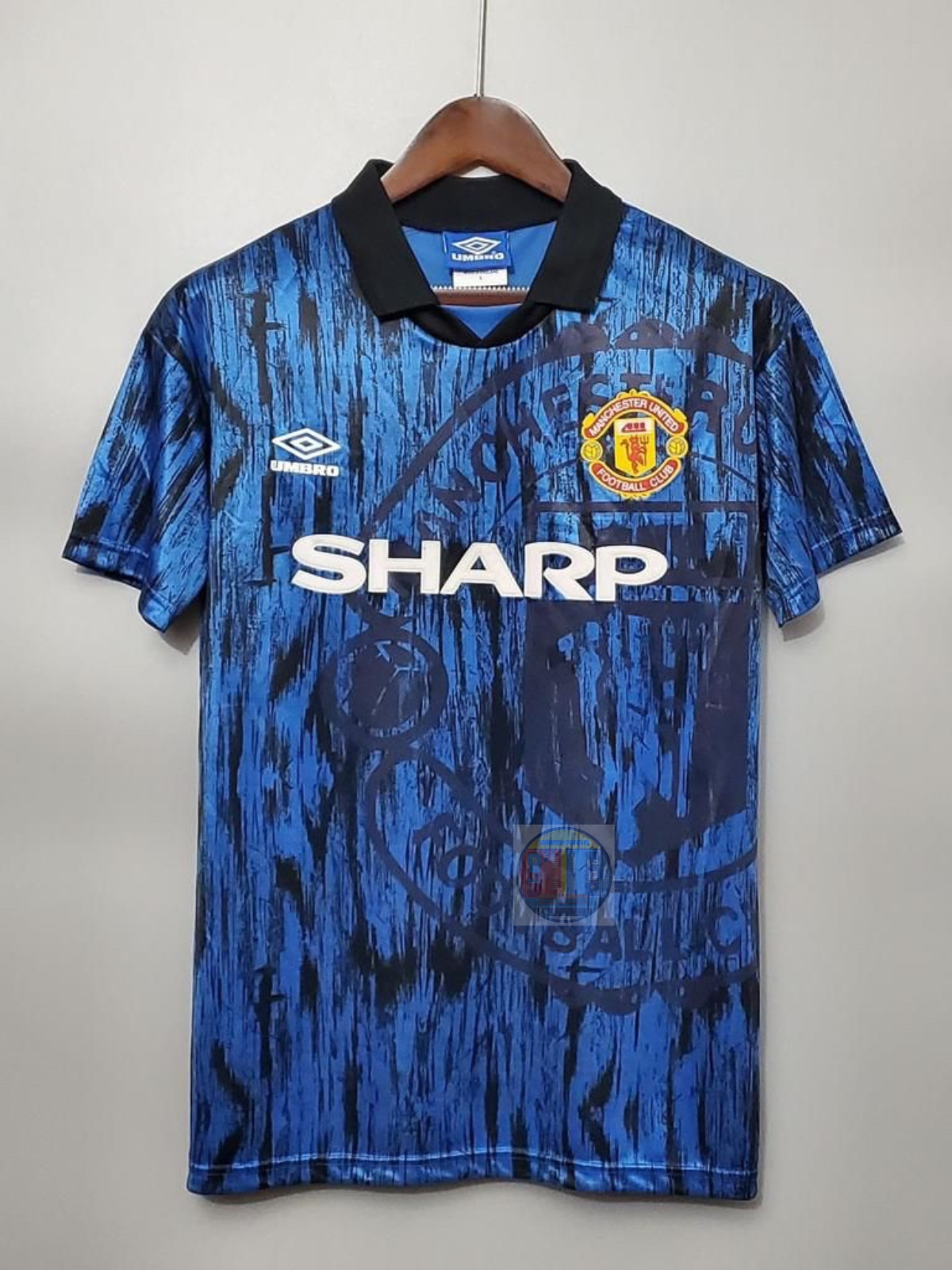 United 1992-93 Away Retro Jersey