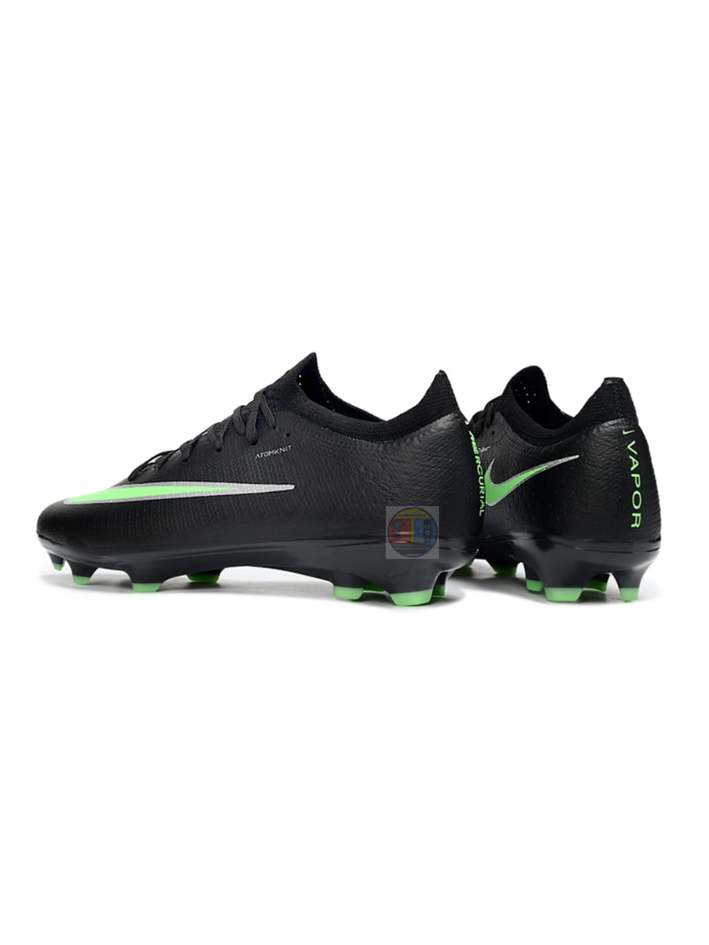 Mercurial Vapor 17 Elite FG Black Electric Green