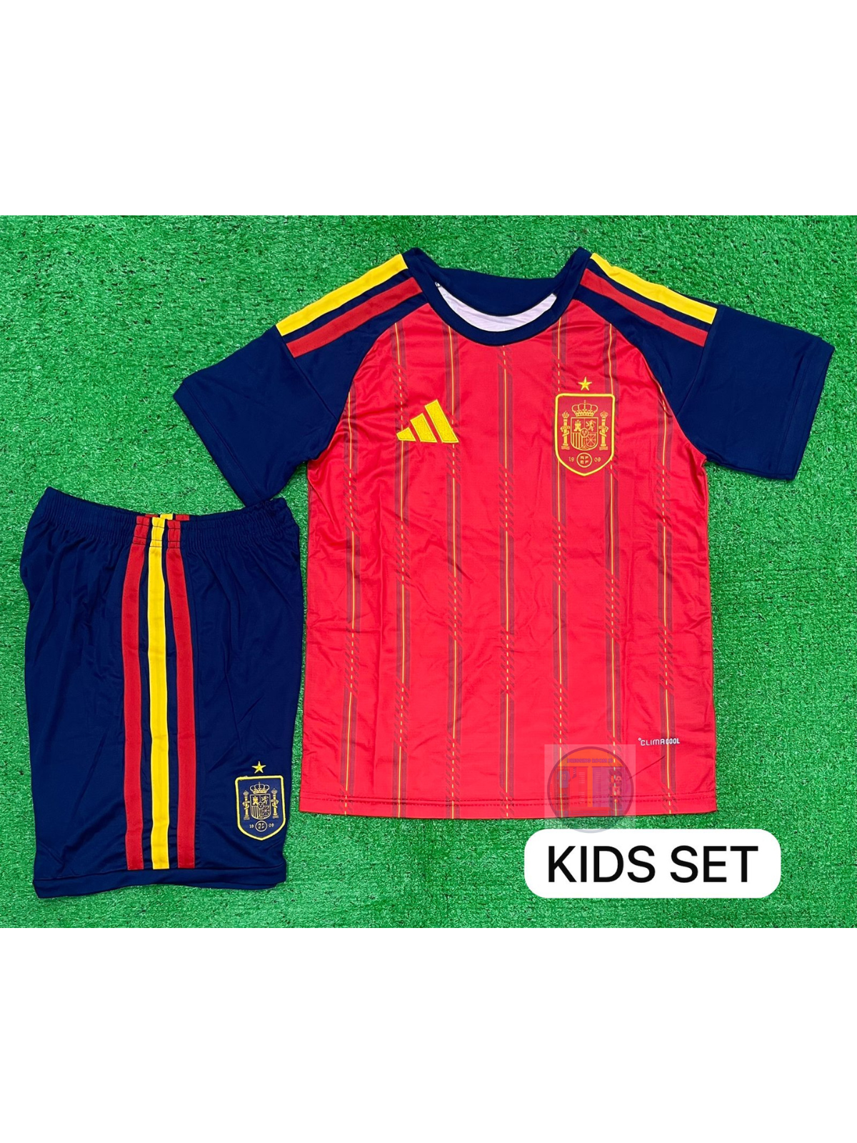 Spain 26 Home Kids Set Jersey