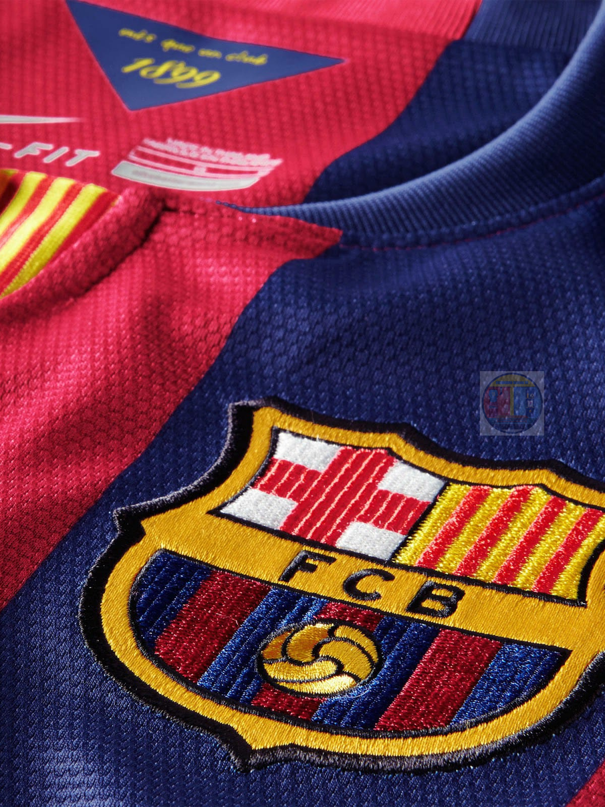 Barcelona 2014-15 Home Retro Jersey
