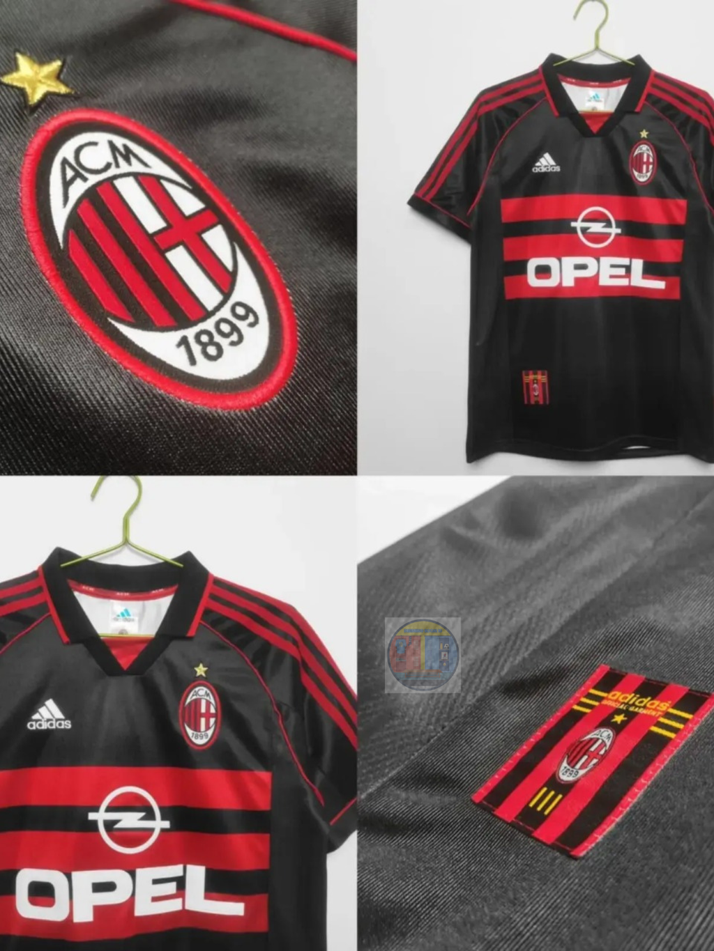 AC Milan 1998-99 Third Kit Retro Jersey