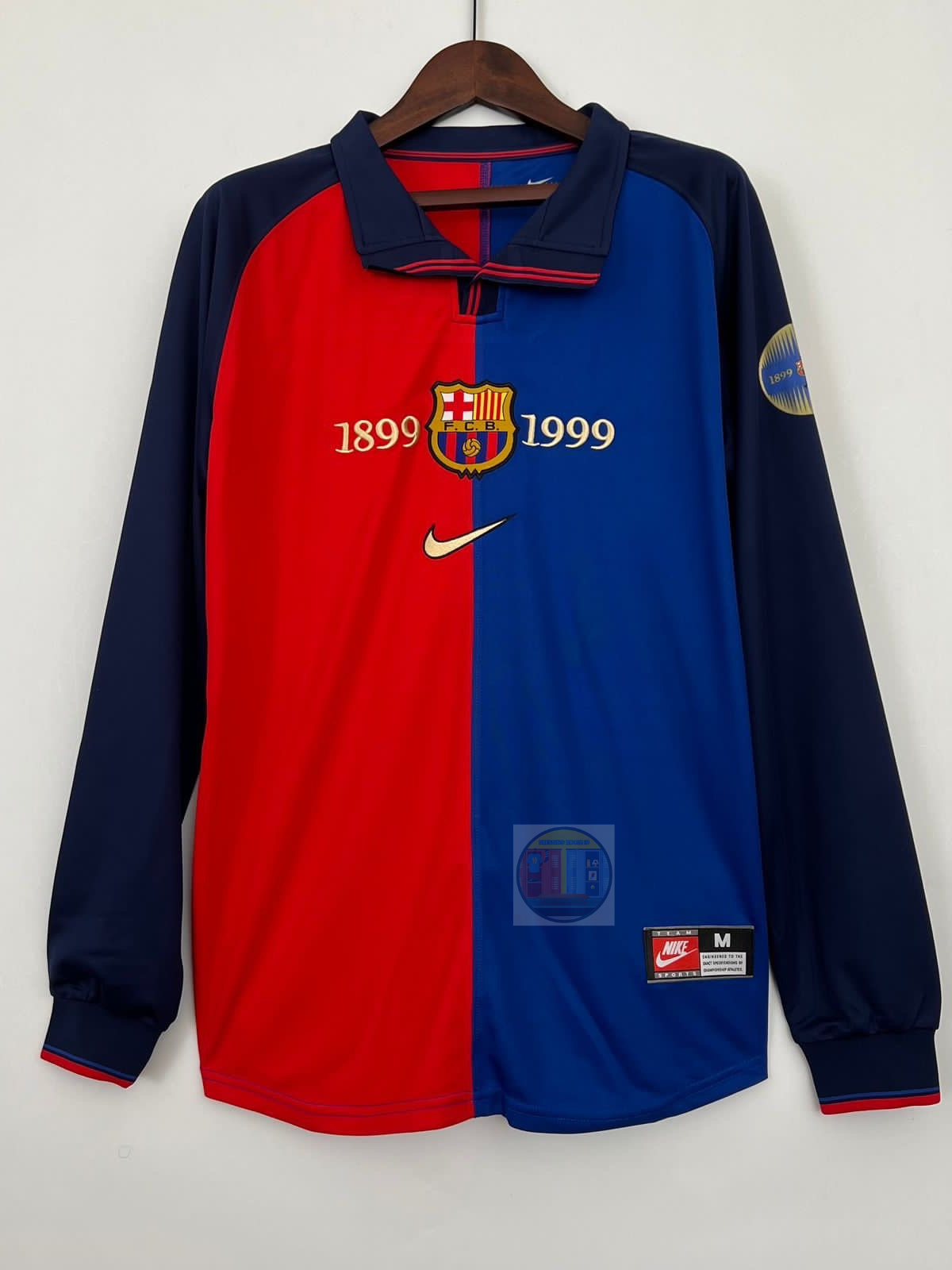 Barcelona 1899-1999 Centenary Home Retro Full Sleeves Jersey