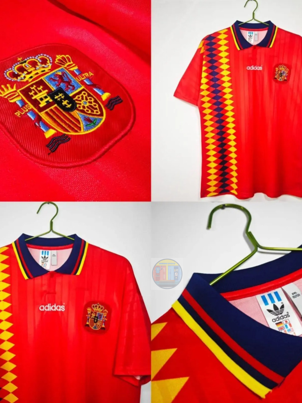 Spain 1994 Home Retro Jersey