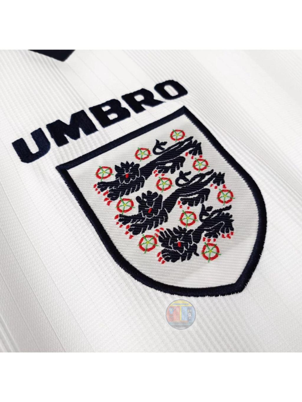 England 1996 Home Retro Full Sleeves Jersey