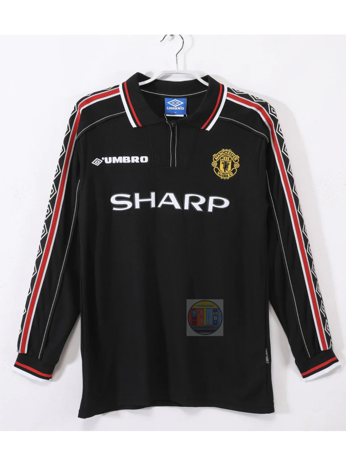 United 98-99 Away Retro Full Sleeves Jersey