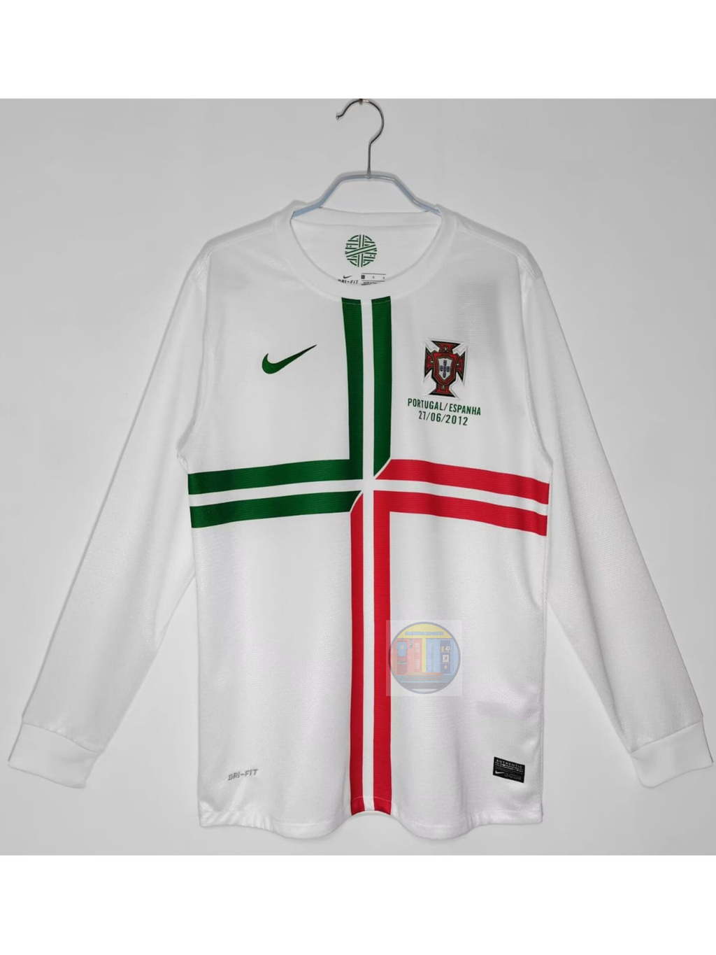 Portugal 2012 Away Retro Full Sleeves Jersey