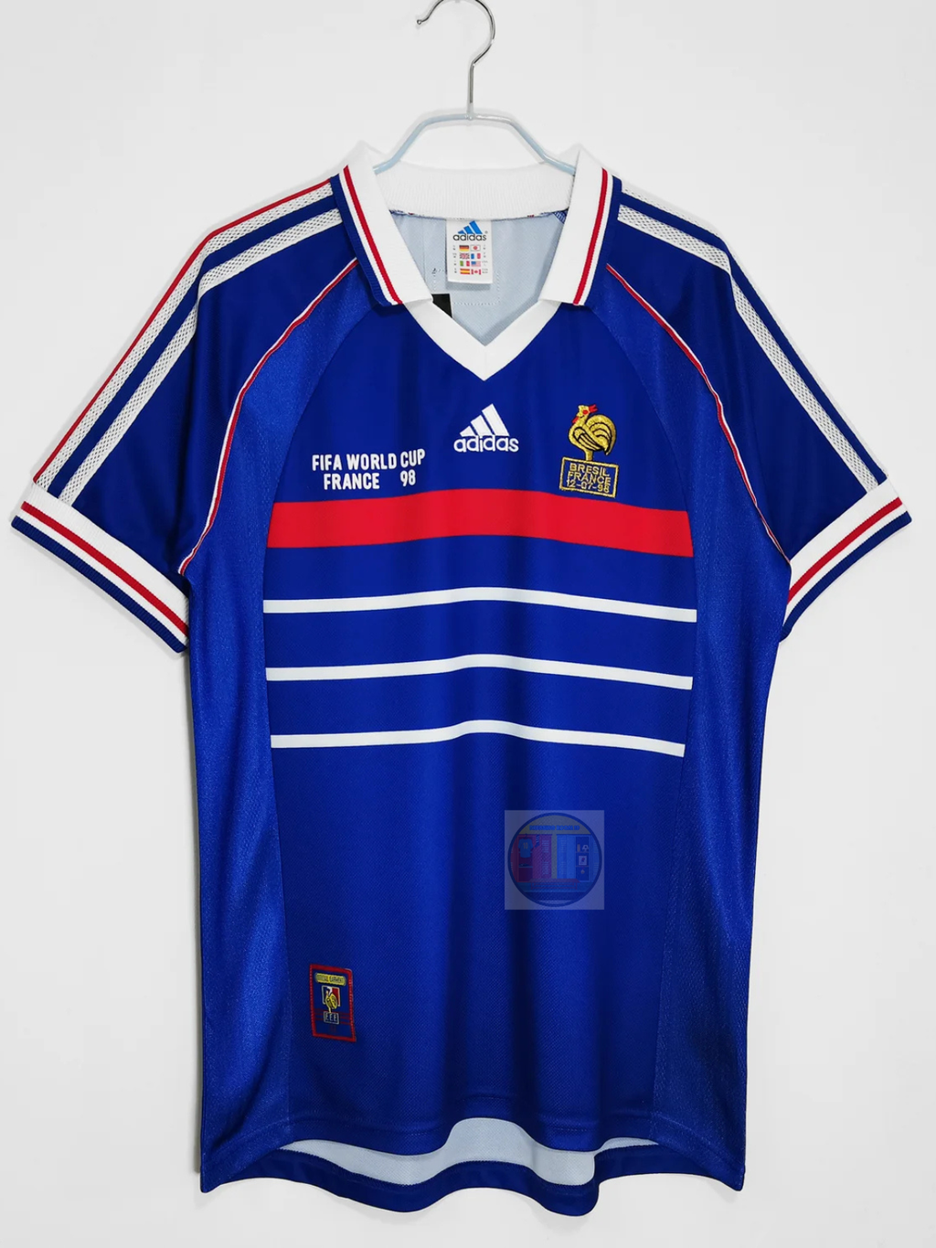 France 1998 Home Retro Jersey