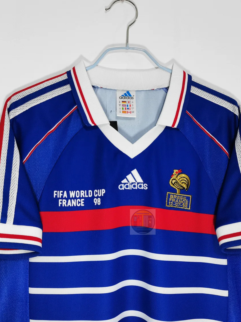 France 1998 Home Retro Jersey
