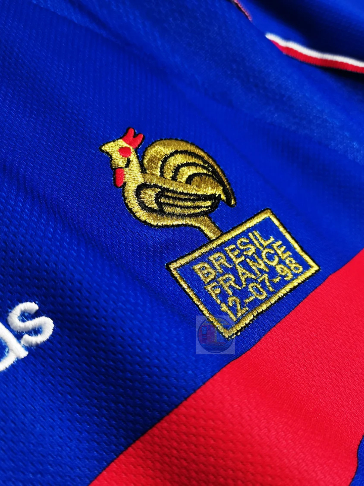 France 1998 Home Retro Jersey