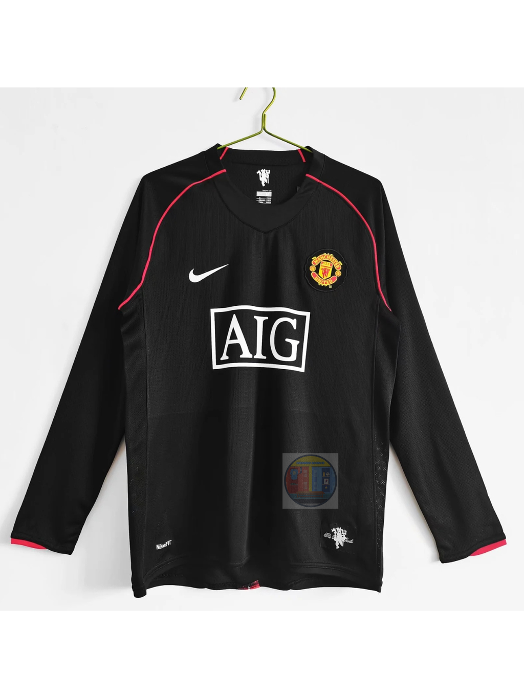 United 2007-08 Away Retro Full Sleeves Jersey