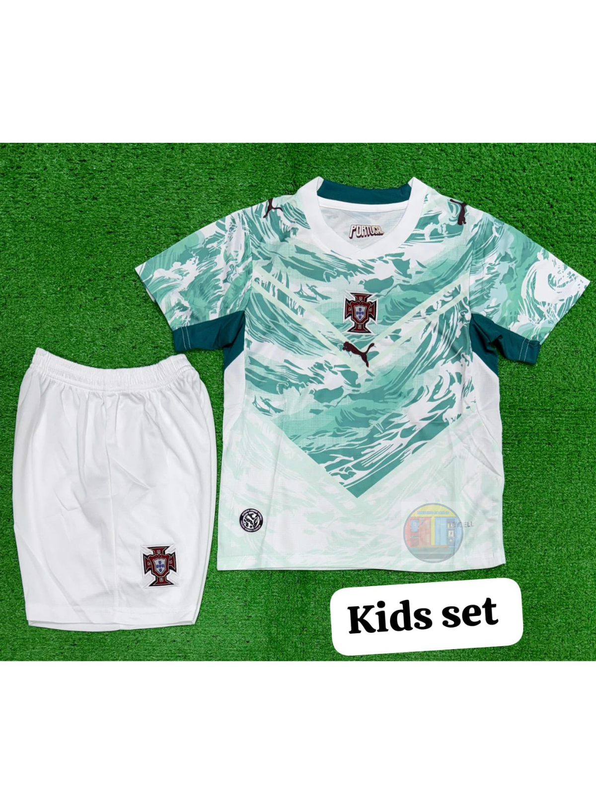 Portugal 26 Away Kids Set Jersey