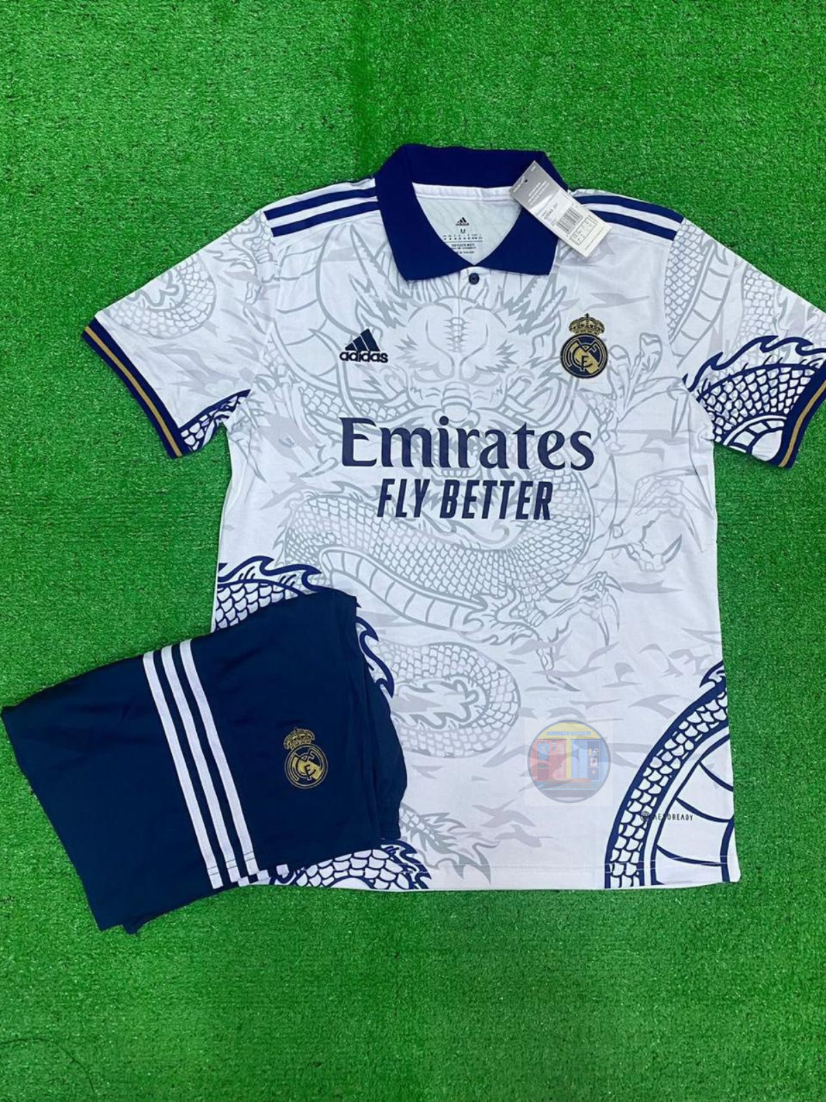 Real White Dragon First Grade Full Set Jersey