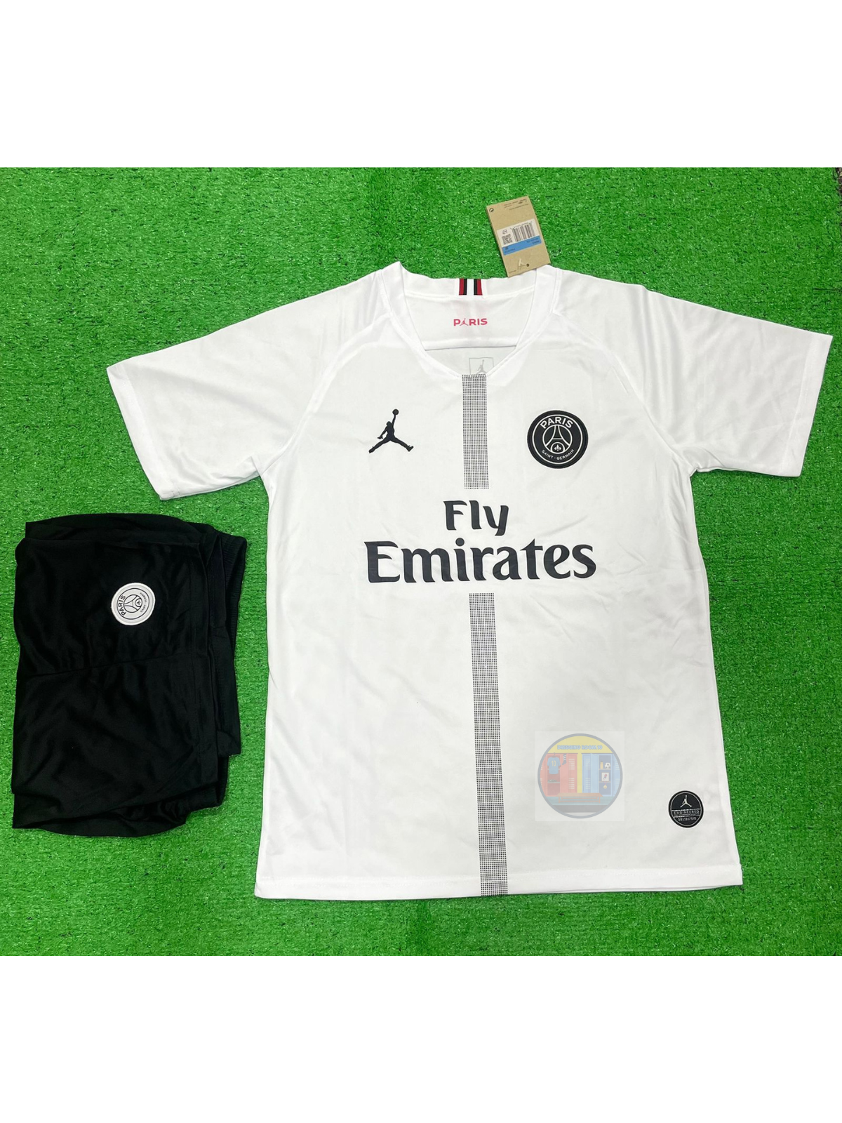 PSG 18-19 Away Retro First Grade Full Set Jersey