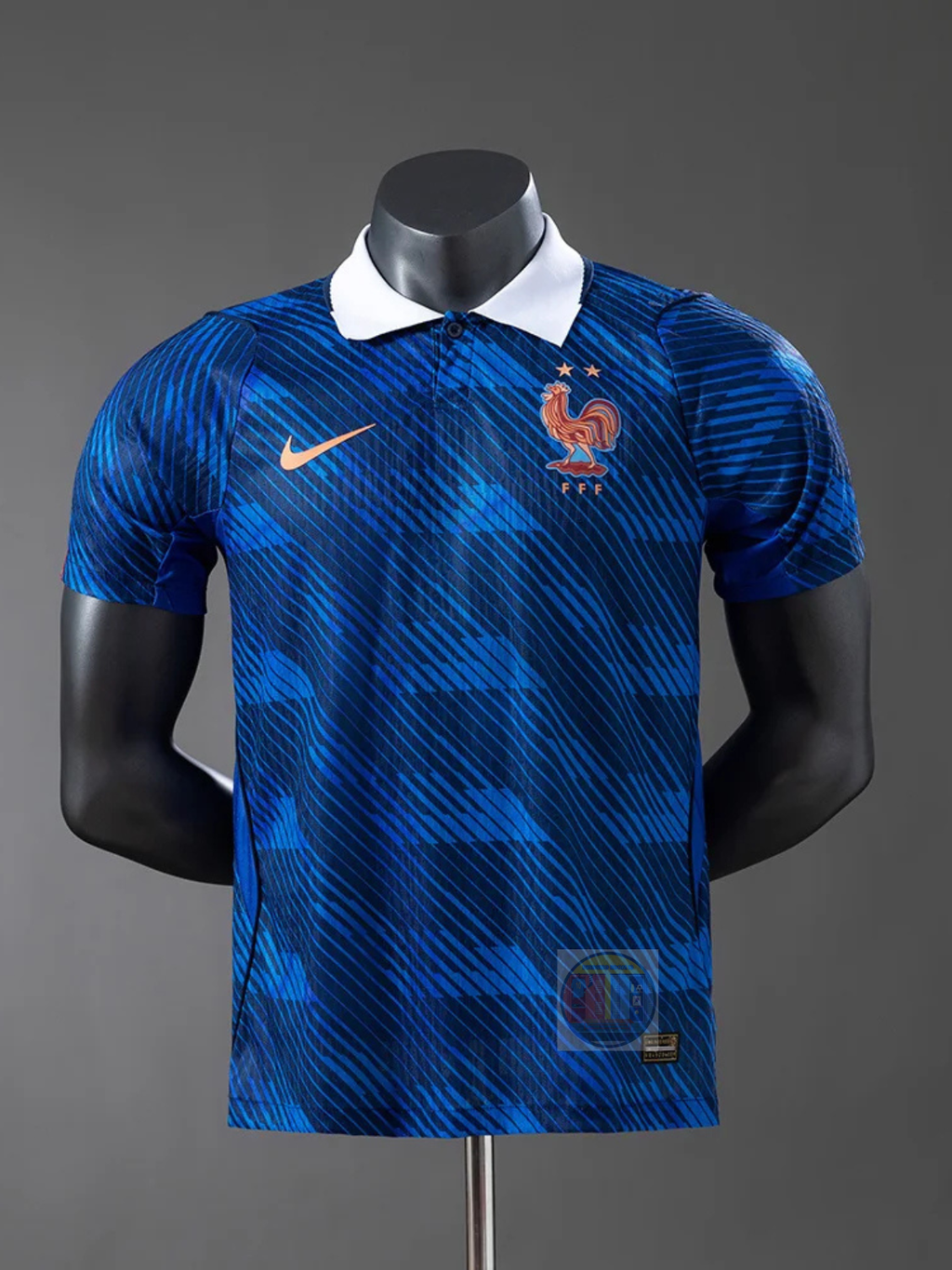 France 26 Home Player Version Jersey