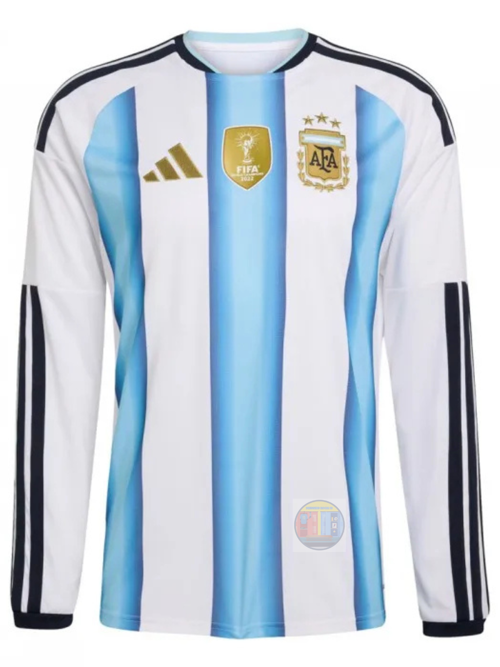Argentina 26 Home Long Sleeves Jersey