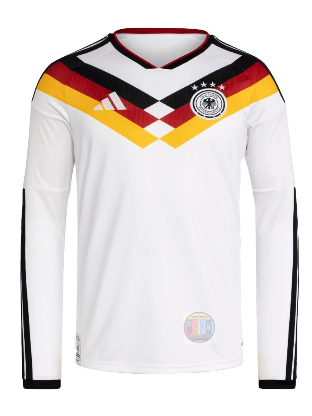 Germany 26 Home Long Sleeves Jersey