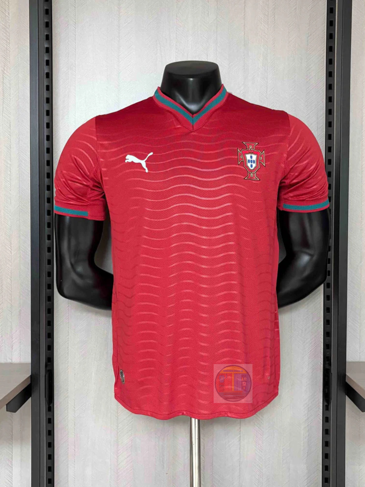 Portugal 26 Home Player Version Jersey