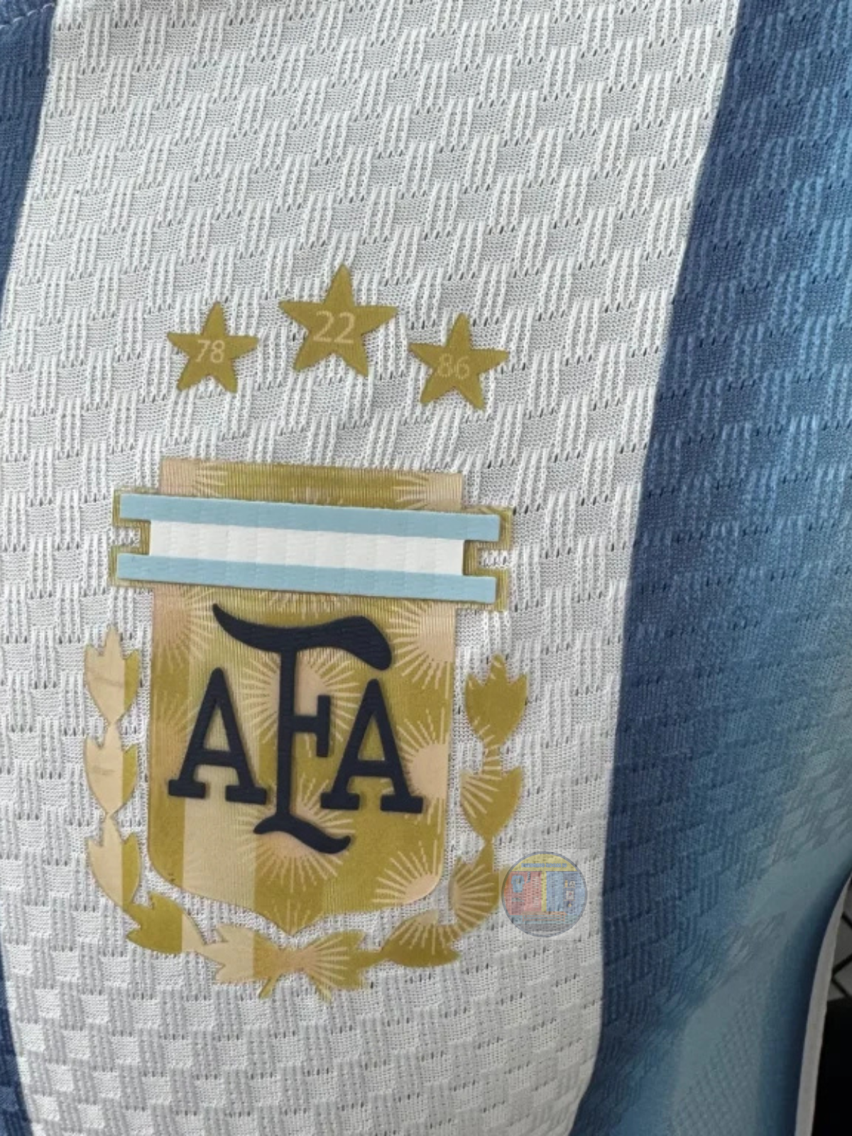 Argentina 26 Home Player Version Jersey
