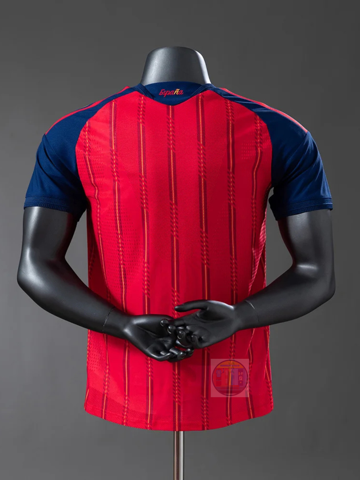 Spain 26 Home Player Version Jersey