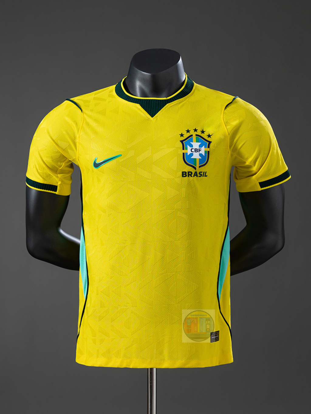Brazil 26 Home Player Version Jersey