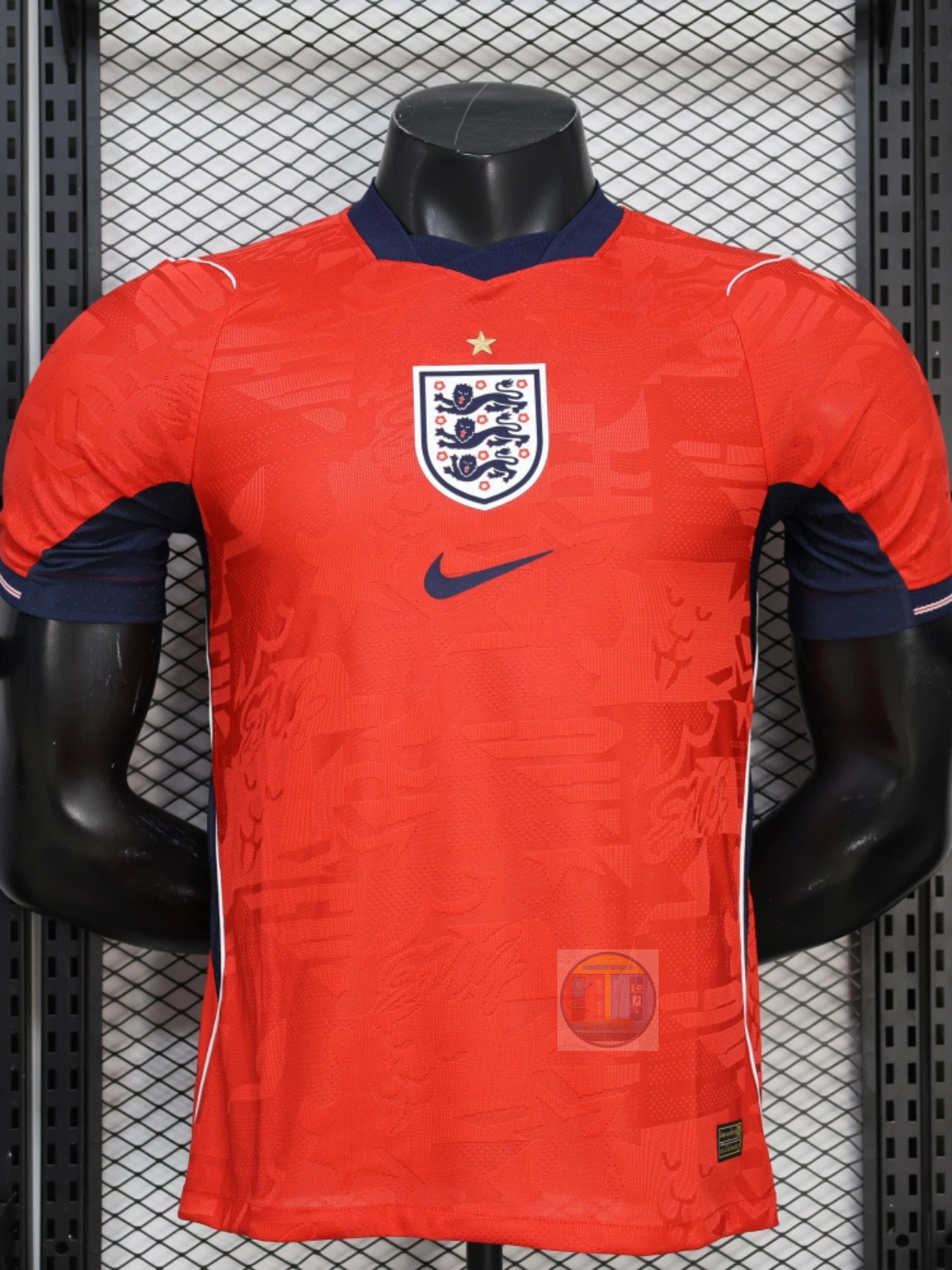 England 26 Away Player Version Jersey