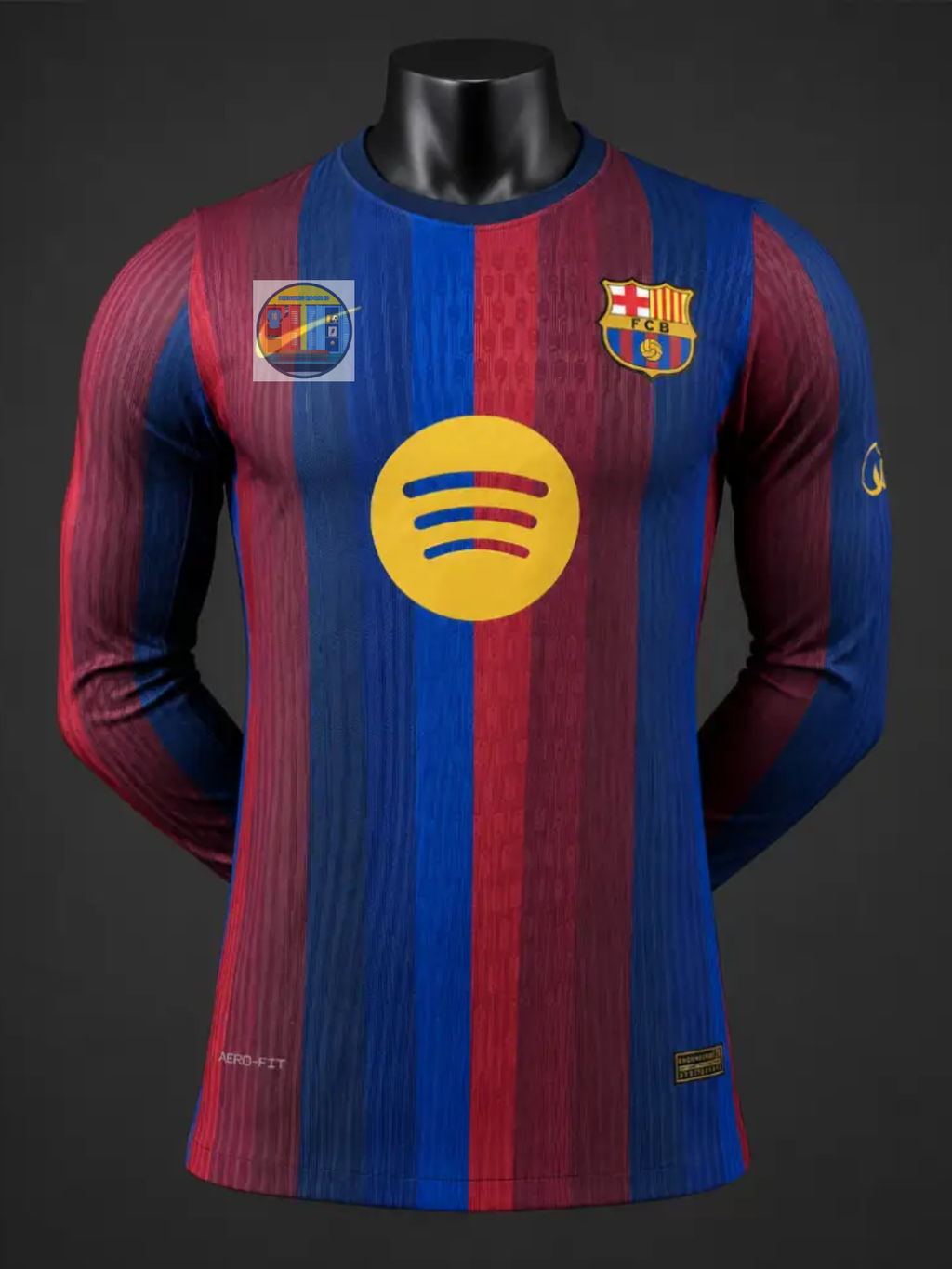 Barcelona 26-27 Home Full Sleeves Jersey