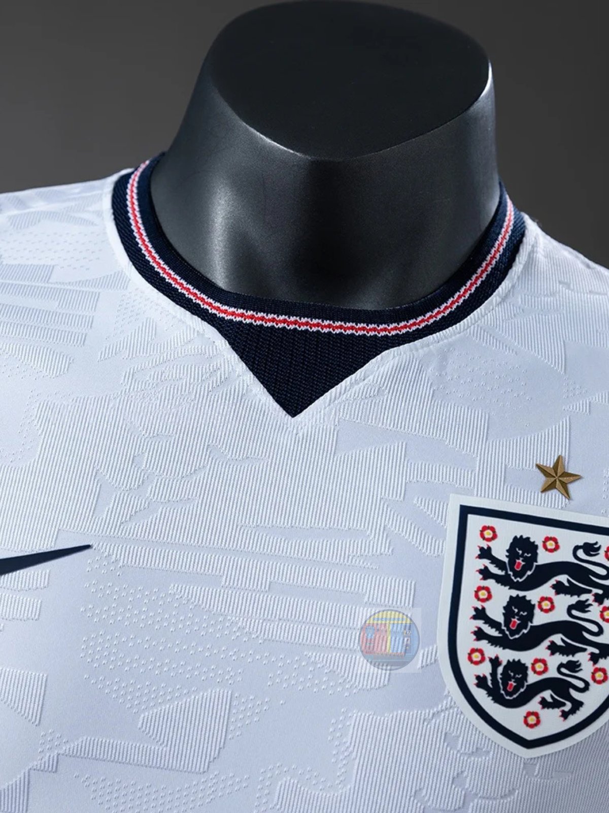 England 26 Home Player Version Jersey